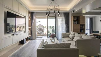 163㎡简约现代风 一处安放心绪的居所